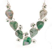 Load image into Gallery viewer, Leaf and Flower Signature Necklace