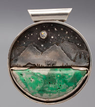 Load image into Gallery viewer, Buffalo Mountain Pendant
