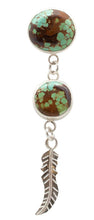 Load image into Gallery viewer, Two Cabochon Feather Pendant