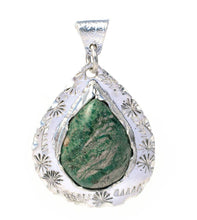 Load image into Gallery viewer, Silver Stamped Pendant