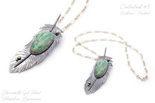 Load image into Gallery viewer, Feather Pendant
