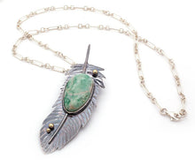 Load image into Gallery viewer, Feather Pendant