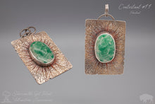 Load image into Gallery viewer, Rectangle Burst Pendant