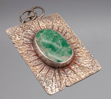 Load image into Gallery viewer, Rectangle Burst Pendant