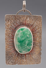 Load image into Gallery viewer, Rectangle Burst Pendant