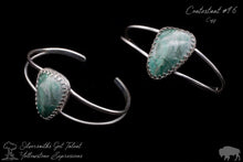 Load image into Gallery viewer, Wire Cabochon Cuff