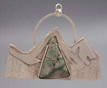 Load image into Gallery viewer, Mountain Scene Pendant