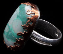 Load image into Gallery viewer, Oval Flame Ring