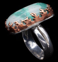 Load image into Gallery viewer, Oval Flame Ring