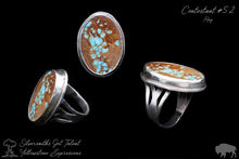 Load image into Gallery viewer, Oval Ring with Split Band