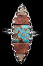 Load image into Gallery viewer, Three Stone Ring