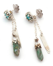 Load image into Gallery viewer, Dangling Post Earrings