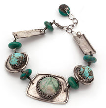 Load image into Gallery viewer, Link and Bead Bracelet