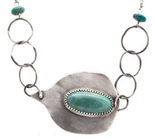 Load image into Gallery viewer, Leaf and Rings Necklace