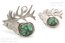 Load image into Gallery viewer, Elk Head Pendant