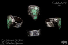 Load image into Gallery viewer, Triangle Ring with Decorative Band
