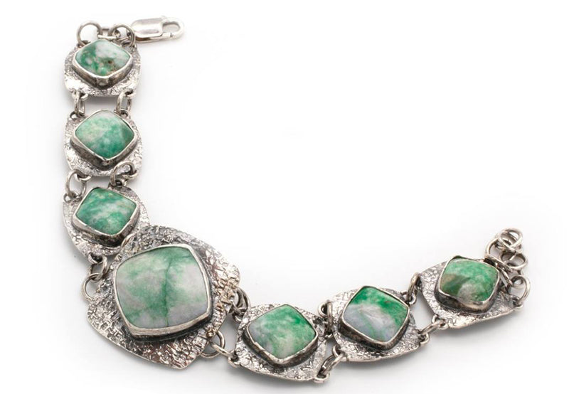 Yellowstone Variscite Link Bracelet