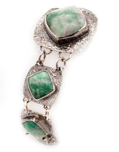 Yellowstone Variscite Link Bracelet