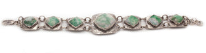 Yellowstone Variscite Link Bracelet