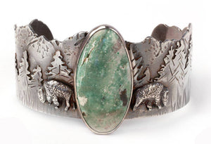 Buffalo Scene Cuff