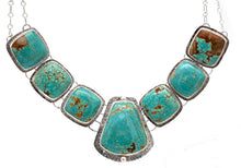 Load image into Gallery viewer, Large Turquoise Necklace
