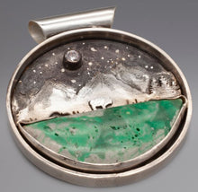 Load image into Gallery viewer, Buffalo Mountain Pendant
