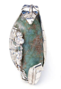 Leaf and Flowers Pendant