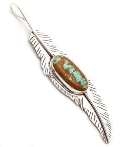 Slender Feather Signature Pendant