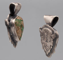 Load image into Gallery viewer, Buffalo Face Charm

