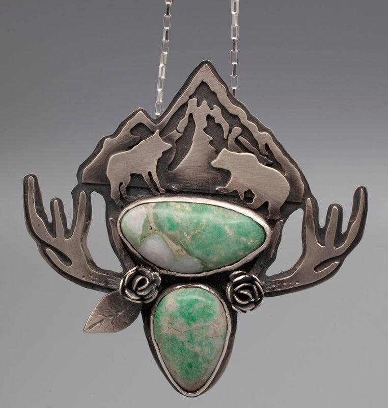 Elk Rack Pendant