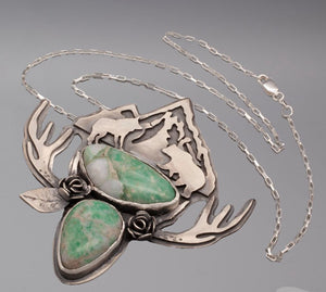 Elk Rack Pendant