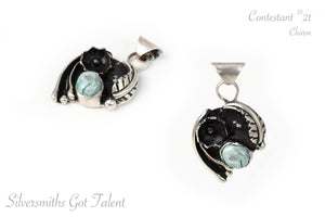 Curly Leaf Charm