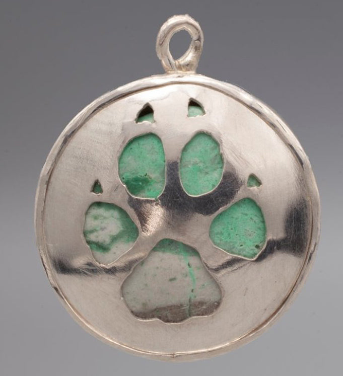 Bear and Wolf Paw Charm