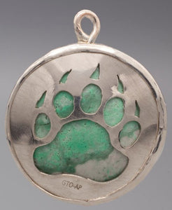 Bear and Wolf Paw Charm
