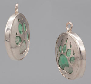 Bear and Wolf Paw Charm
