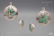 Load image into Gallery viewer, Bear and Wolf Paw Charm
