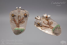 Load image into Gallery viewer, Two Flower Pendant
