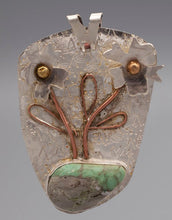 Load image into Gallery viewer, Two Flower Pendant
