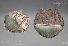 Load image into Gallery viewer, Mountain Scene Pendant
