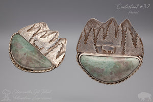 Mountain Scene Pendant