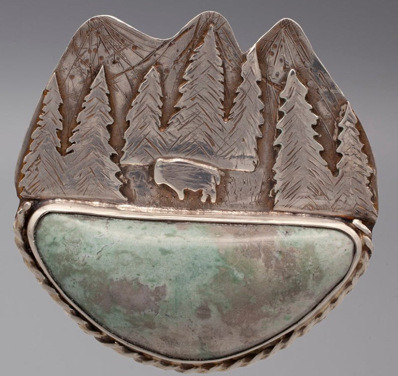 Mountain Scene Pendant