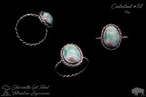 Oval Ring with Rope Band