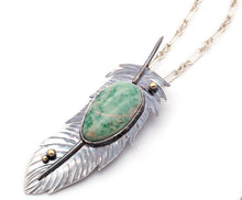 Load image into Gallery viewer, Feather Pendant
