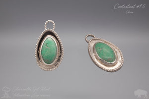Oval with Rope Charm