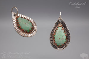 Teardrop with a Fiery Edge