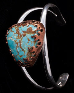 Flame Cabochon Cuff
