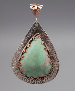 Teardrop Flame Pendant
