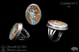 Oval Ring with Split Band