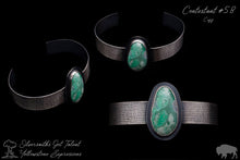 Load image into Gallery viewer, Oval Cabochon and Texture Cuff
