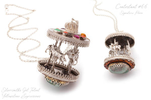 Wildlife Carousel Signature Pendant